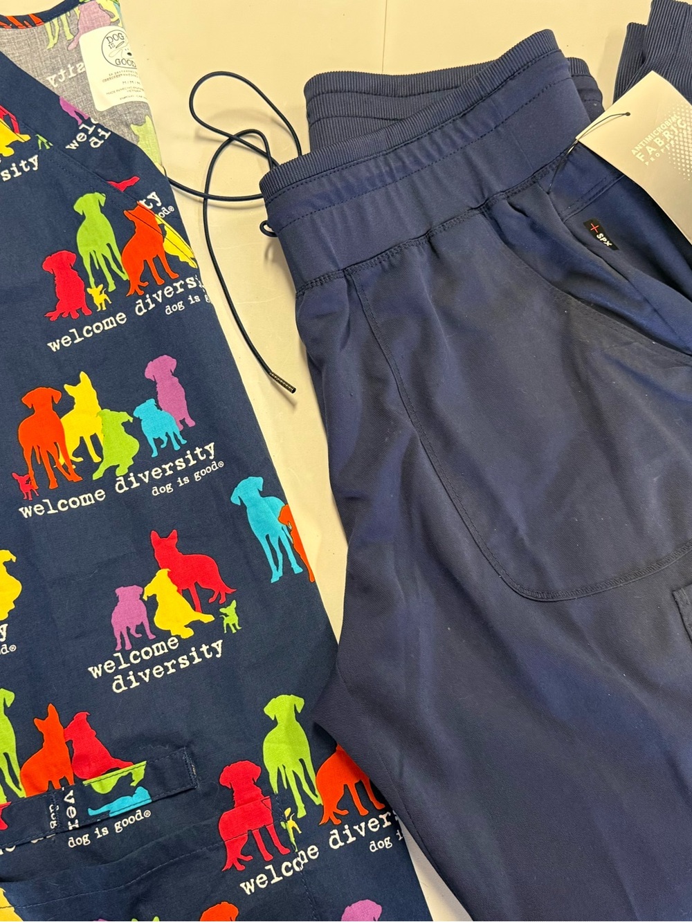 Cherokee Pride & Greys Anatomy women’s Scrub set size M
